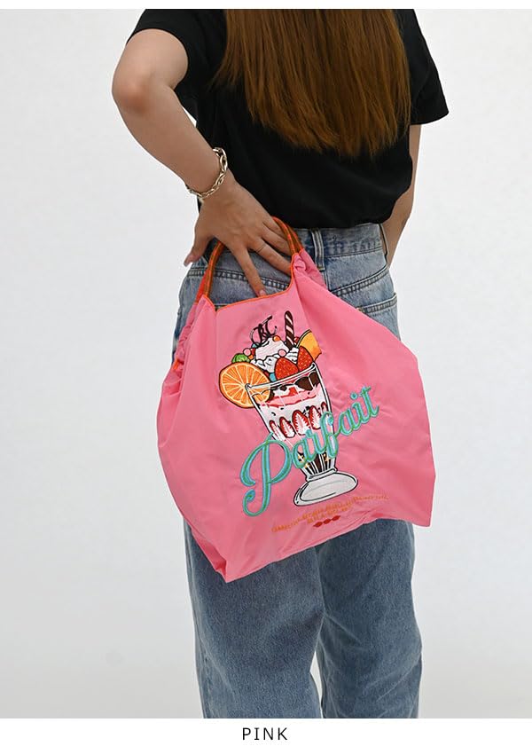 Шариковая цепочка ПАРФЕ Parfait размер M Сумка для покупок Эко-сумка Сумка-тоут 301029 РОЗОВЫЙ и