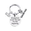 Подарки на выпускной 2025 года, брелок для выпускника средней школы, аксессуары, брелок