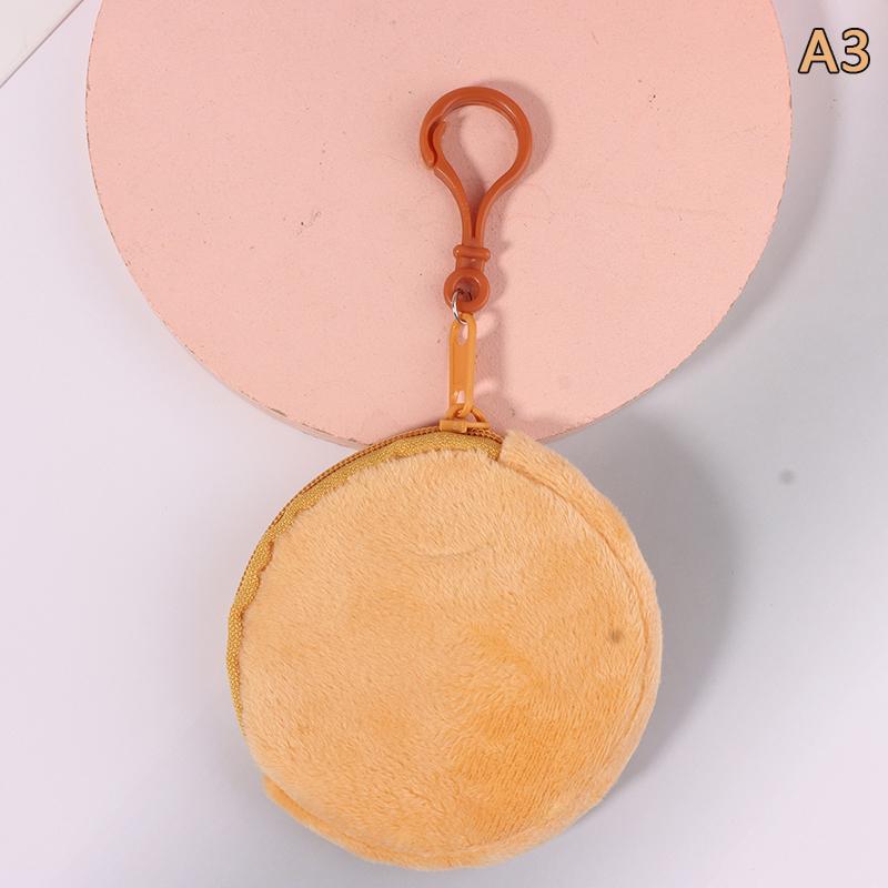 Кошелек для монет в виде шоколадного печенья, плюшевый брелок-кошелек, портативная сумка для наушников, сумка для монет, органайзер для ключей, кошелек для монет, подарки