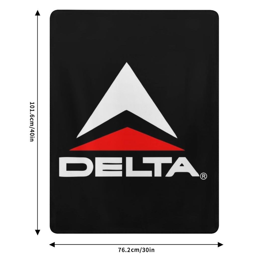 Delta Airlines Throw Blanket Reusable Durable Soft Blanket for All Seasons