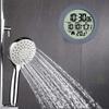 14.6 Cm Bathroom Digital Wall Clock with Suction Cup, LCD Display, Dustproof, Lightweight,