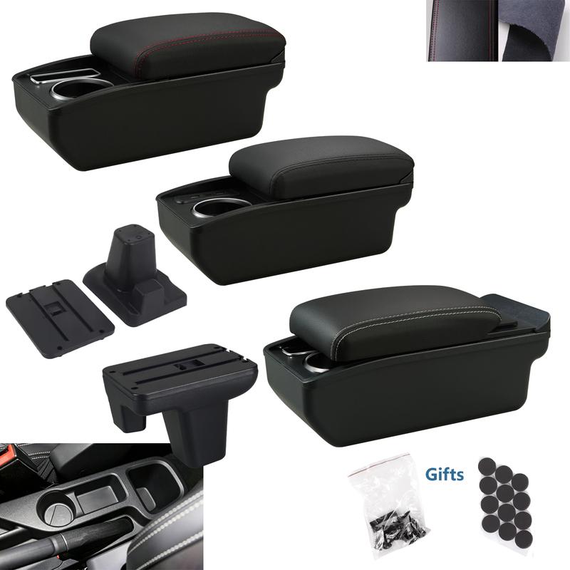 For MG3 armrest box For new MG3 car armrest box central storage box Interior modification charging car supplies right driver