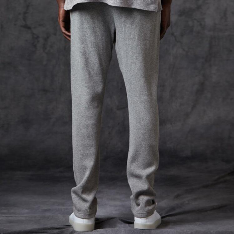 Fear of God Essentials FW20 Heather Thermal Pants 'Dark Grey' Men's FOG-FW20-178