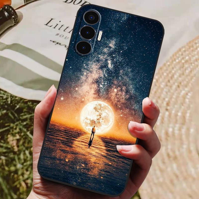 Чехол для Tecno Pova 3 Pova Neo Мягкий силиконовый задний чехол для Tecno Pova Neo LE6 Чехлы Чехол Pova3 PovaNeo Чехол для телефона Coque