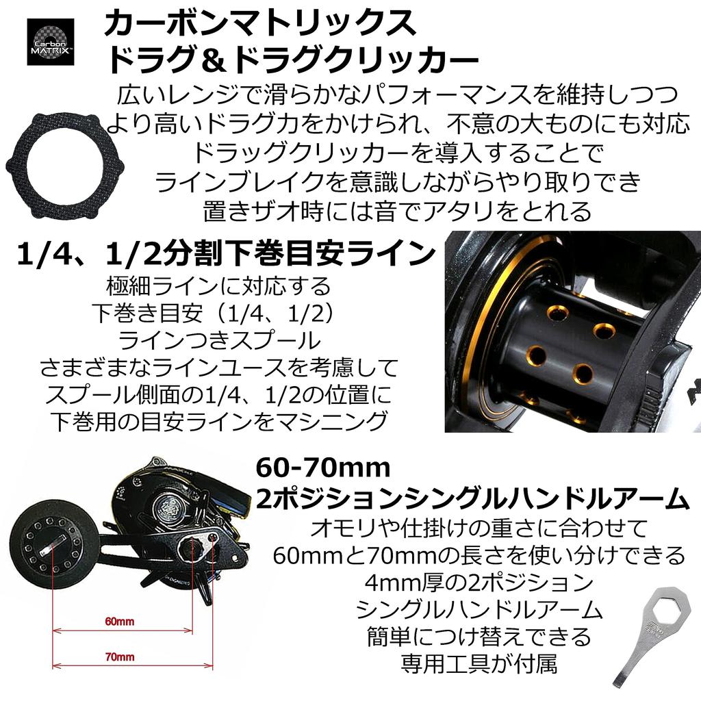 AbuGarcia MAX DLC большой экран цифровой счетчик строк левосторонний средний глубокий желобок высокая передача силовая ручка модель MHP-L