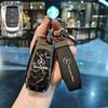 ULA5   Metal Leather Car Key Case Cover For Mercedes Benz C E S Class GLC W206 W223 W214 E300 C260 C300 S450 S500 Keychain Accessories