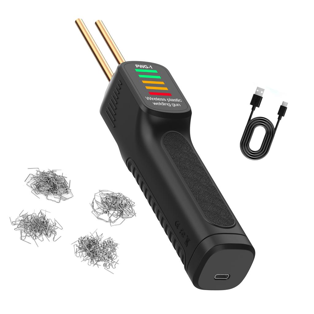 Беспроводной комплект для сварки пластика, сварочный аппарат для пластика, работающий от аккумулятора, сварочные пистолеты для пластика, набор для ремонта пластика бампера автомобиля