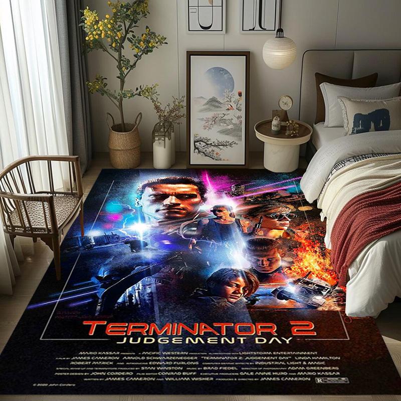 Judgment Day: Terminator's Legacy carpet Doormat floor mats Office chair cushion Art Room