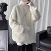 Turtleneck Knitwear Autumnr and Winter High Collar Loose Fit Knitted Sweaters for Men Casual Aesthetic Cheap Top Pullover Man