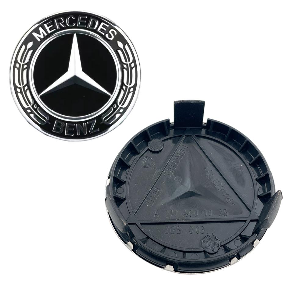 4Pcs 75MM Car Wheel Center Cover Hub Caps Replacement For Mercedes Benz AMG A E C G M R S Class W176 W204 W212 GLC CLA GLA W211