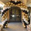 Adjustable Balloon Arch Kit 15 Fiber Rods Semicircle Frame Balloon Stand Holder with Accessories Balloon Arch Support