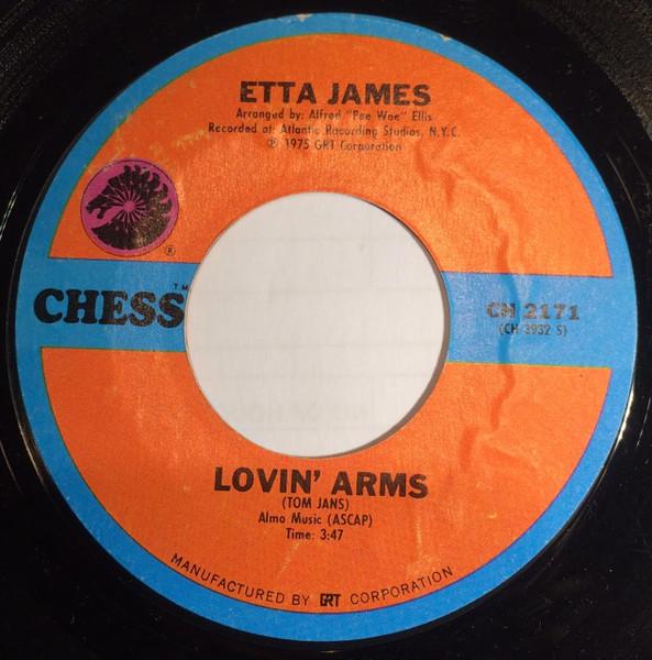 7-дюймовая пластинка ETTA JAMES Lovin Arms CH2171 CHESS 1975 US SoulFunk Б/у
