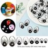 White Stuffed Toys Parts DIY Craft Doll Eyelash Eyes Creative Gift Doll Accessories Dinosaur Eye