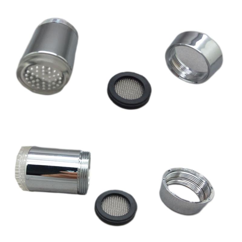 Светодиодный кран с датчиком температуры, меняющий цвет (3 цвета), с конвертером, для кухни и ванной комнаты