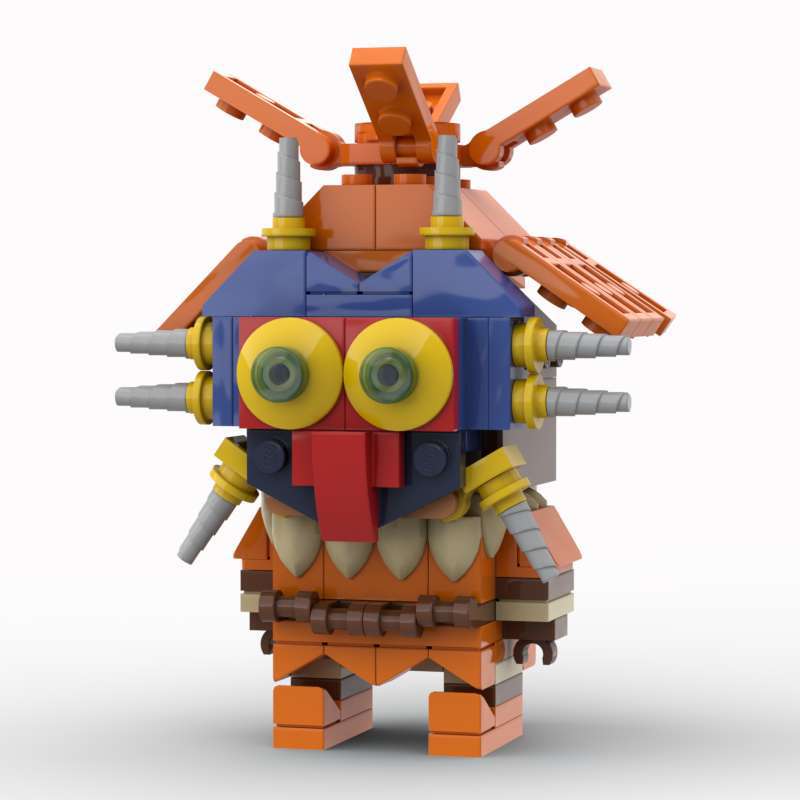 Buildmoc Zeldaing Wild Breath Link Череп Kid Kass Lynel Brickheadz Аниме Фигурки MOC Строительные блоки Игрушки для детей