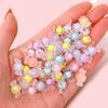 17x9mm 50pcs Acrylic Plastic Candy Shape Beads for DIY Jewelry Craft Making