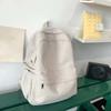 Large Capacity Corduroy Backpack Lightweight Casual Students Daypack Solid Color School Bag  Kids