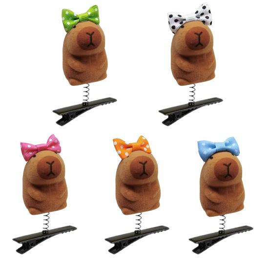 5/10/15/20 шт. заколки для волос в форме мультфильма легкие металлические пружины заколки забавные аксессуары для волос