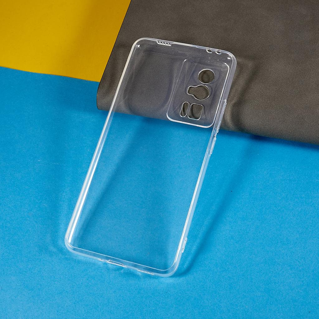 For Xiaomi Poco F5 Pro 5G/Redmi K60 Pro 5G/K60 5G Mobile Phone Case Ultra-Thin High Transparency Clear Flexible TPU Cover