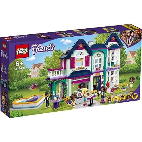 LEGO Friends Andrea's House 41449 Toy Block Present Doll Doll House House Girls Ages 6 and Up