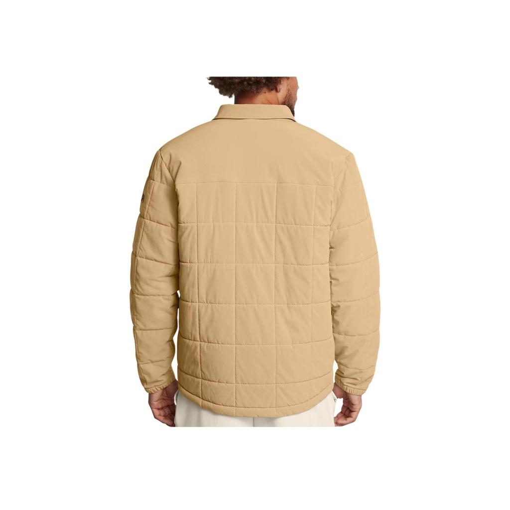 Under Armour Expanse Storm стеганая винтажная дышащая водонепроницаемая свободная однотонная уличная повседневная спортивная рубашка-поло куртка мужская куртка 1387030-263