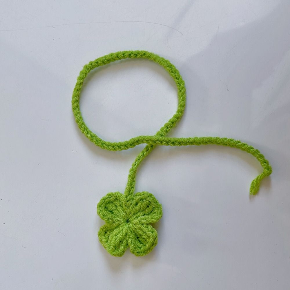 Daisy Flower Knitted Bookmark Handmade Crochet Book Marker Creative Floral Pendants Perfect Gift