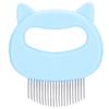 Floating Fur Removal Deshedding Brush Tool Shell Shape Grooming Comb Brush  Home Grooming