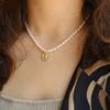 Pearl Collarbone Chain, High-end French Face Necklace, New Year for Women In Autumn and Winter