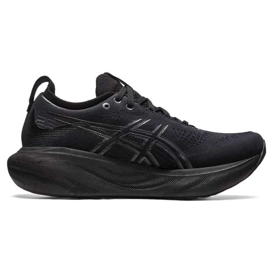 Asics Женские кроссовки Gel Nimbus 25 Triple Black графитово-серые 1012B356-002