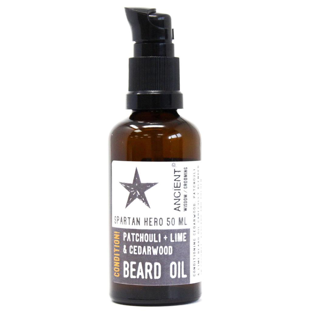 Beard Oil 50ml, Patchouli Lime Cedarwood