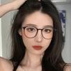 Очки с защитой от синего света для женщин и мужчин, маленькие, свежие, круглые, изысканные, милые, прозрачные, с фильтром от излучения