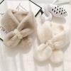 Fashion Imitation Rabbit Fur Collar Scarf Autumn Winter Plush Thicken Keep Warm Scarf