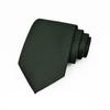 Solid Color Mens Necktie Trendy Gentlemen Men's Wedding Tie Classic Striped Neck Ties  For Business