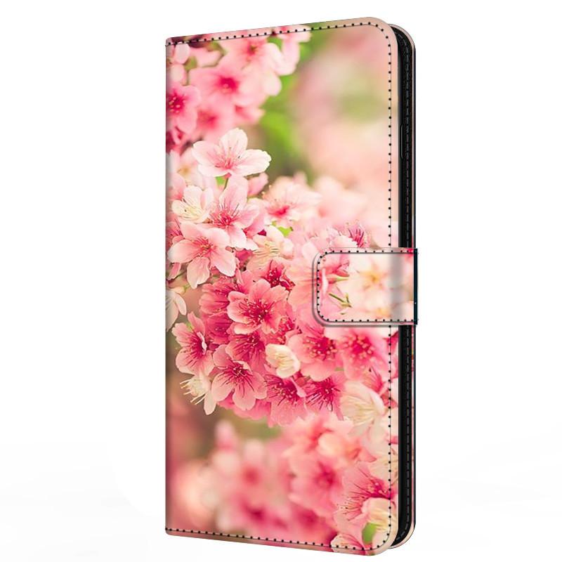Кожаный чехол-книжка для Samsung A25 Кошелек Подставка Обложка-книга для Galaxy A15 4G 5G Магнитный Цветок Прекрасный A14 A34 A54 5G M13 4G