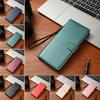 Повседневный чехол-книжка для Samsung Galaxy S23 S20 S21 FE S22 Ultra S8 S9 S10 Plus Кошелек Кожаный чехол для мобильного телефона
