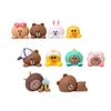 Мини-фигурка машинки Line Friends, 1 штука, коричневая пчела