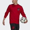 adidas ФК Бавария Свитшот с круглым вырезом на Китайский Новый год Красный Мужской GK8627