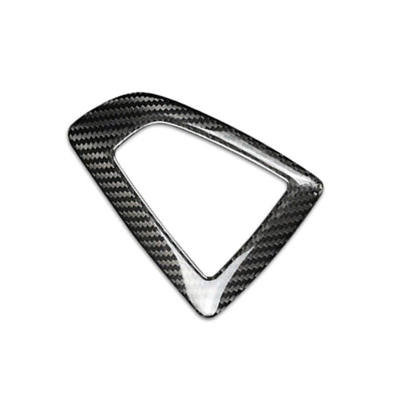 Углеродное волокно, автомобильная ручка переключения передач, накладка, наклейка, декоративные аксессуары для BMW F30 F34 F20 F21 F22 F23 F32 F33 F36 F45 F46