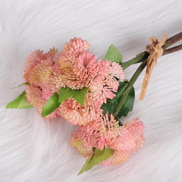 Simulated succulent rice fruit, soft rubber Fengxin fruit, plastic cauliflower home decoration