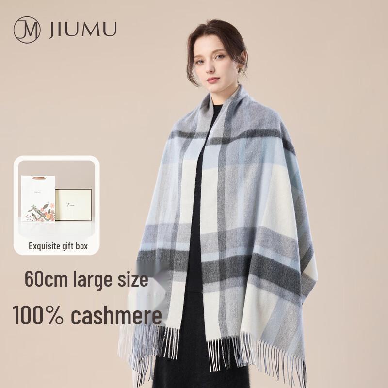 JIUMU Women's 100% Cashmere Scarf & Shawl