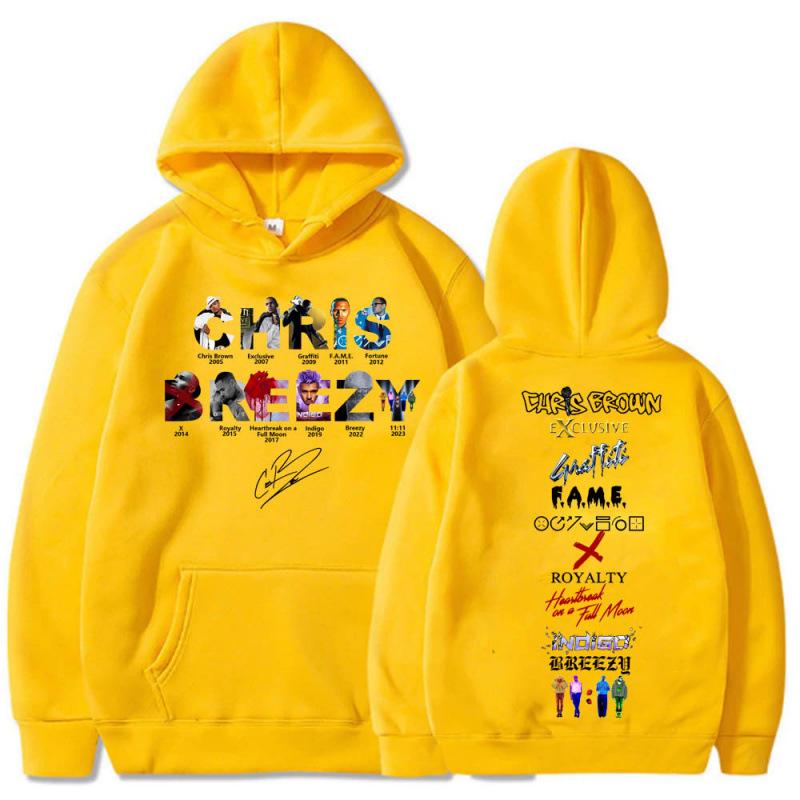 Европейский размер Chris Brown 11:Худи 11 Альбом