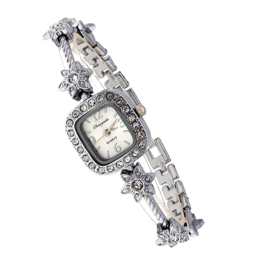 Women's Watches Classic Luxury Rhinestone Watch Women Watches Ladies Fashion Square Watch Clock Reloj Mujer Montre Femme
