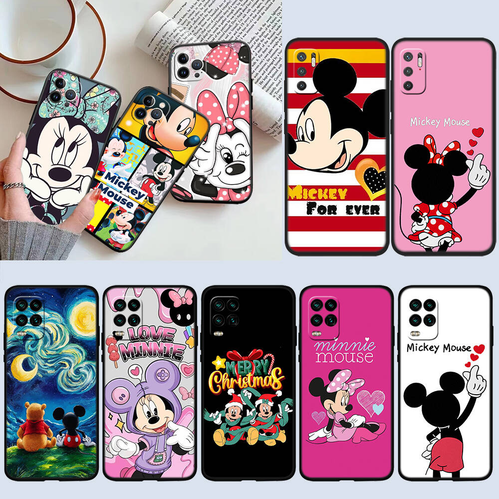 Mickey Minnie Mouse Shockproof Phone Case for Redmi Note 8 8T 9 9A 9C 9T 9S 10 11 11S 10C 10X 10A 10T Pro Max Plus Prime