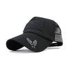 Avirex Cap for Men and Plus Mesh Cap with Military Popular and Day Gift Women, Size, Patch, Trendy, Father's (XL, Black)