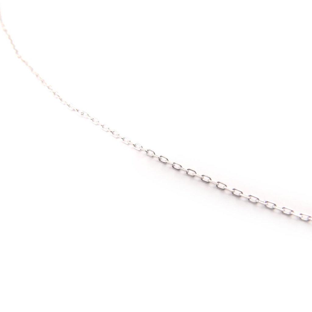 Les Trésors De Lily [J4078] — Белое серебряное колье «Rosa Romantica»