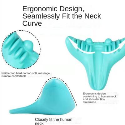 Растяжитель для шеи, плеч, релаксатор, шейная хиропрактика, устройство для вытяжения, подушка для облегчения боли, выравнивание шейного отдела позвоночника, подарок