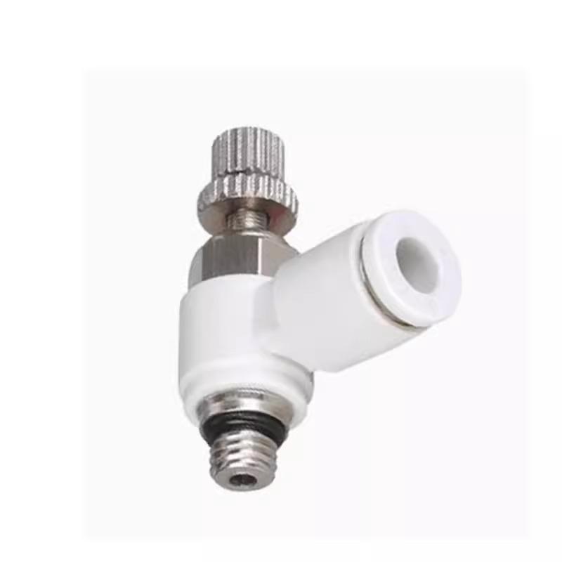 SL Series Pneumatic Mini Speed Control Valve - Pressure Regulating and Throttle Connector (SL3/4/5/6-M3/M5C)