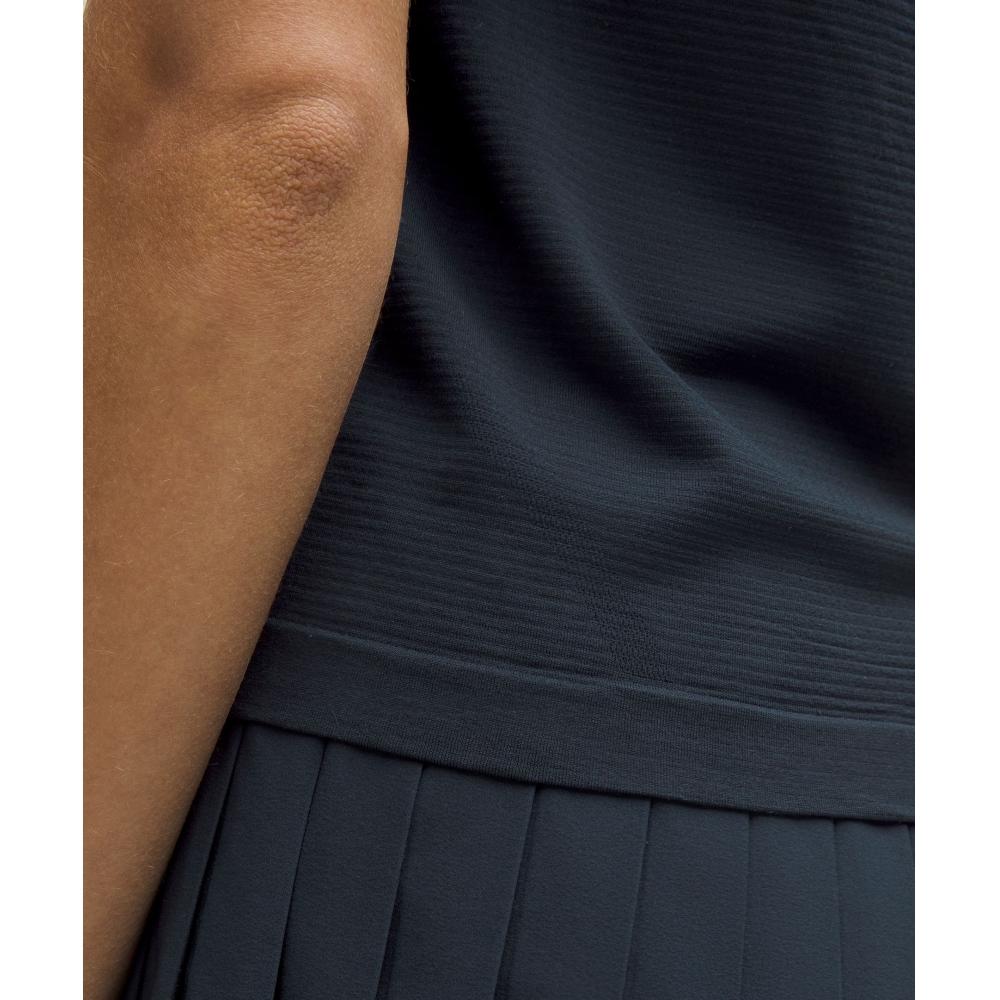 Lululemon Рубашка с коротким рукавом Swiftly Tech 2.0, длина талии, цвет: темно-синий, цвет: темно-синий