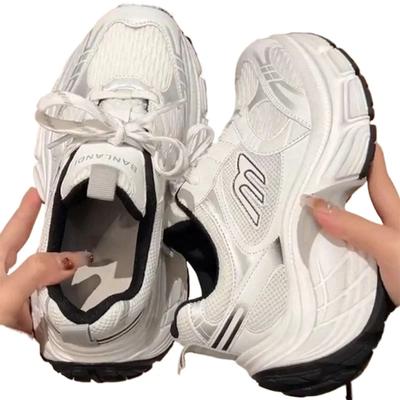 Роскошные дизайнерские женские кроссовки на толстой платформе, разноцветные кроссовки для ходьбы, увеличивающие высоту, для скейтбординга