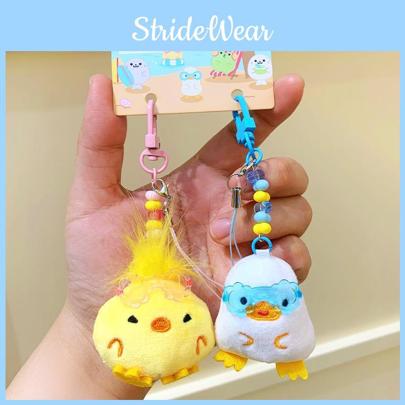 Мини Чайка Лягушка Плюшевый Подвесной Шарм Морское Животное Украшение для Сумки Кукла